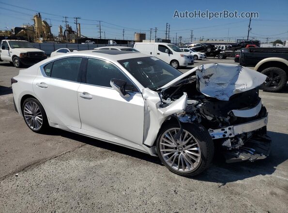 JTHDA1D28P5128286 2023 LEXUS IS White Front right