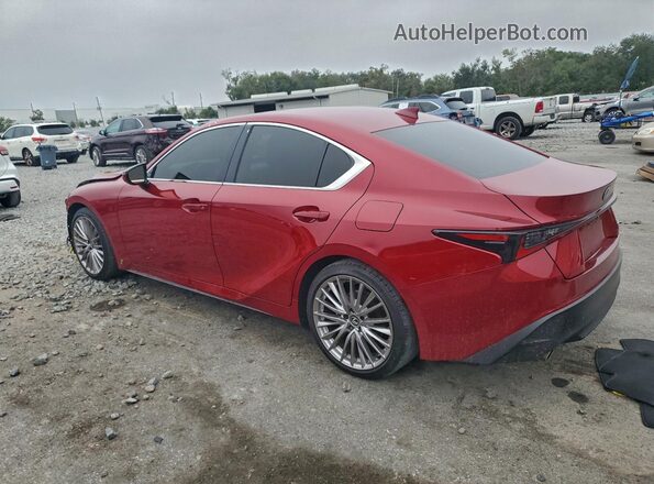 JTHDA1D28R5130607 2024 LEXUS IS Red Задня ліва чверть