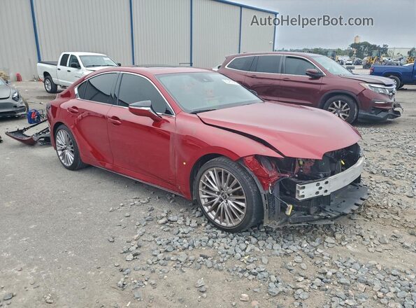 JTHDA1D28R5130607 2024 LEXUS IS Red Передня права чверть