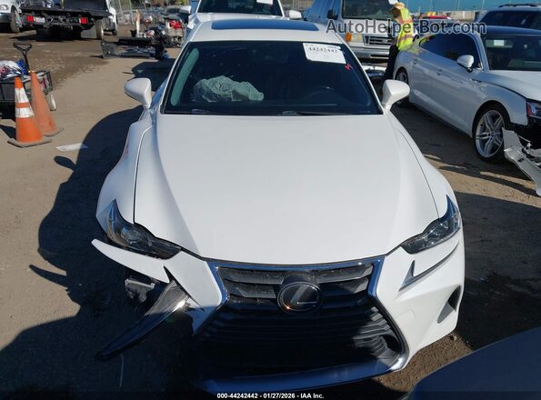 JTHDA1D29L5107733 2020 LEXUS IS 300 White Vista del cuadro de instrumentos