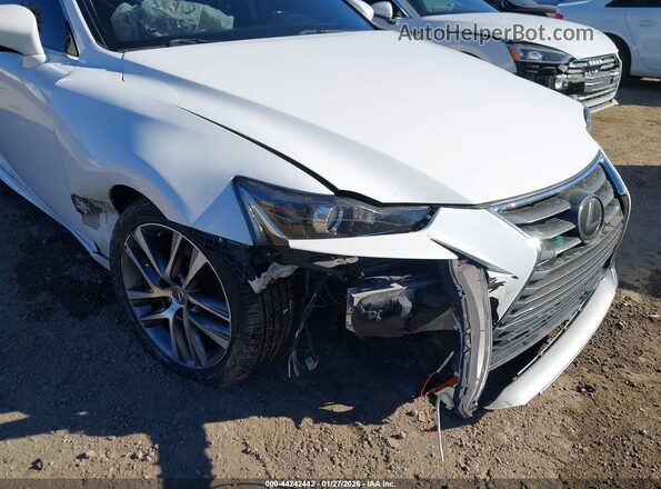 JTHDA1D29L5107733 2020 LEXUS IS 300 White Vista frontal