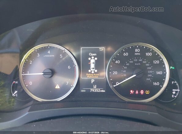 JTHDA1D29L5107733 2020 LEXUS IS 300 White Vista de los asientos traseros