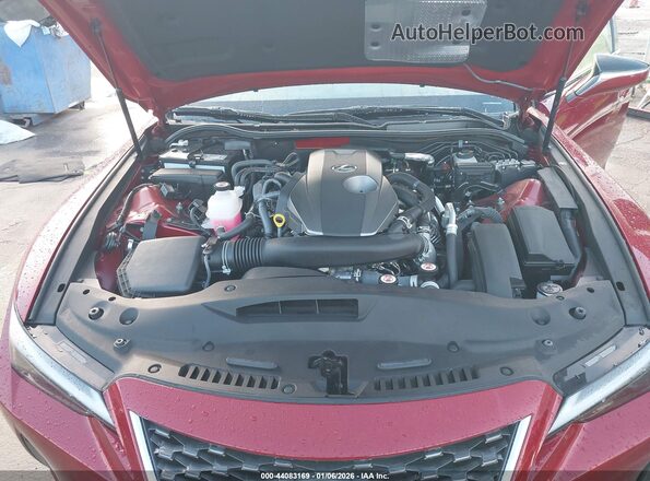 JTHDA1D29N5122574 2022 LEXUS IS 300 Red Vista trasera