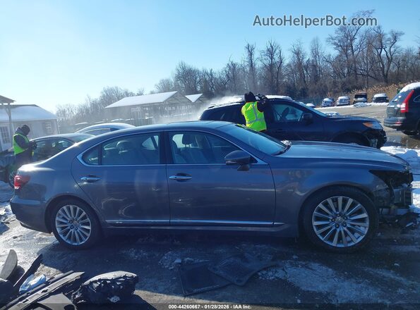 JTHDL5EF8G5007907 2016 LEXUS LS 460 Gray Widok wnętrza 360 stopni