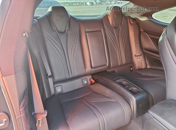 JTHDP5BC1L5007854 2020 LEXUS RC-F Black Вид задніх сидінь