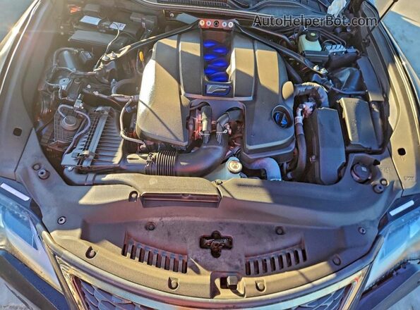 JTHDP5BC1L5007854 2020 LEXUS RC-F Black Вид задньої частини салону