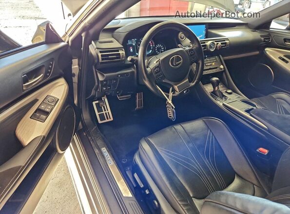 JTHDP5BC2L5007782 2020 LEXUS RC-F Gray წინა პანელის ხედი