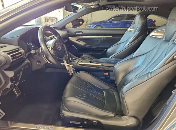 JTHDP5BC2L5007782 2020 LEXUS RC-F Gray წინა სალონის ხედი