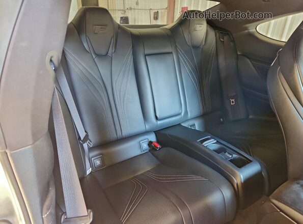 JTHDP5BC2L5007782 2020 LEXUS RC-F Gray უკანა სავარძლების ხედი