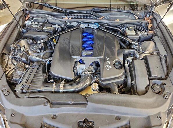 JTHDP5BC2L5007782 2020 LEXUS RC-F Gray უკანა სალონის ხედი