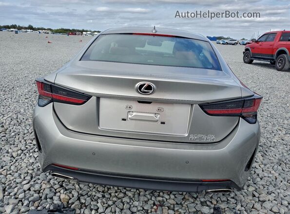 JTHDZ5BC4R5027549 2024 LEXUS RC Silver Вид ззаду