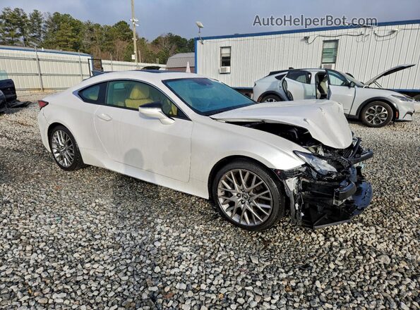 JTHDZ5BC7N5025398 2022 LEXUS RC Белый Передняя правая четверть