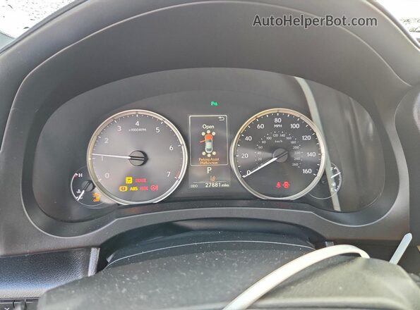 JTHDZ5BC7N5025398 2022 LEXUS RC Белый Вид щитка приборов