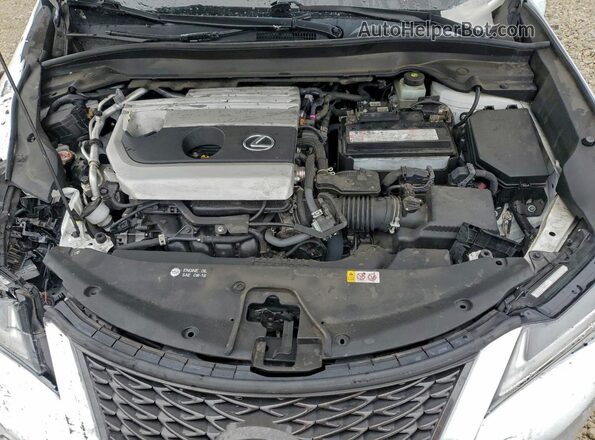 JTHE3JBH8M2034072 2021 LEXUS UX White ძრავის განყოფილების ხედი
