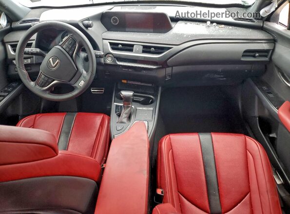 JTHE3JBH8M2034072 2021 LEXUS UX White წინა პანელის ხედი