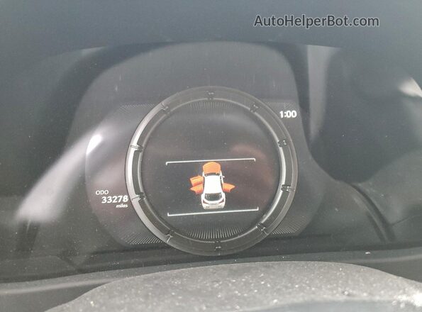 JTHE3JBH8M2034072 2021 LEXUS UX White ხელსაწყოთა პანელის ხედი