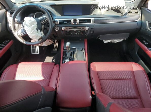 JTHEZ1CL1LA012419 2020 LEXUS GS Black Вид панелі приладів