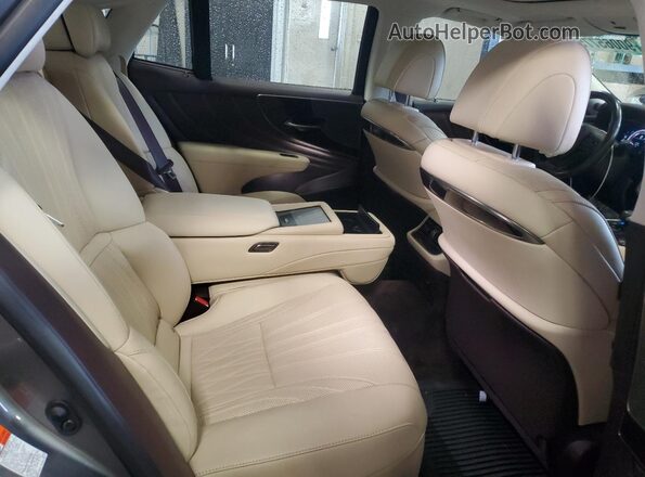 JTHG5LGF0L5007967 2020 LEXUS LS Charcoal Rear seats view