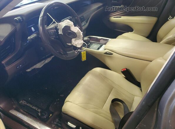 JTHG5LGF0L5007967 2020 LEXUS LS Charcoal Front interior view