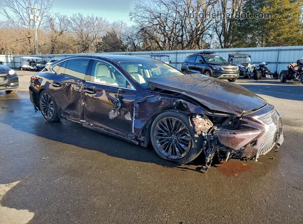 JTHG5LGFXL5007586 2020 LEXUS LS Purple Przód prawy