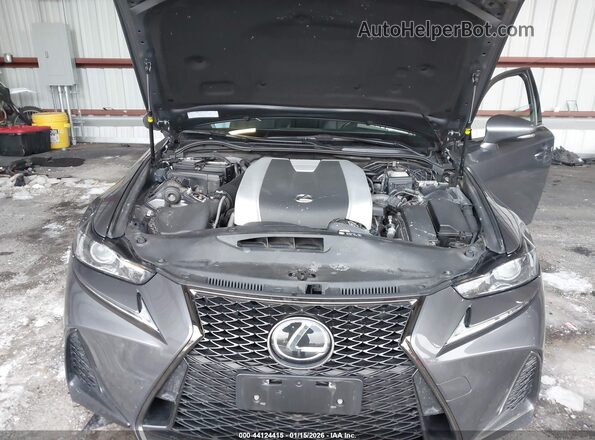 JTHG81F22L5043055 2020 LEXUS IS 300 Gray Widok z tyłu