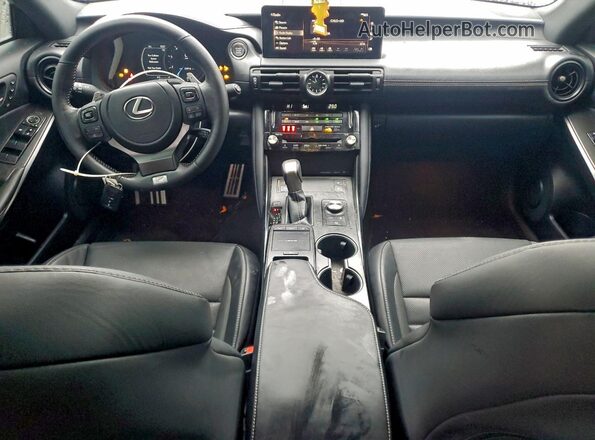 JTHG81F28R5053503 2024 LEXUS IS White Առջևի վահանակի տեսք