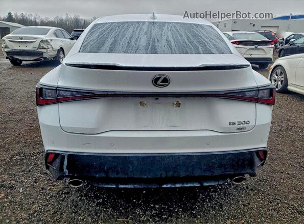 JTHG81F28R5053503 2024 LEXUS IS White Հետևի տեսք