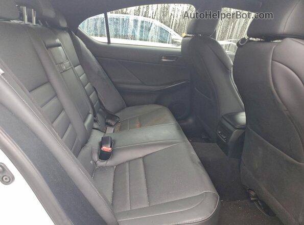 JTHG81F28R5053503 2024 LEXUS IS White Հետևի նստատեղերի տեսք