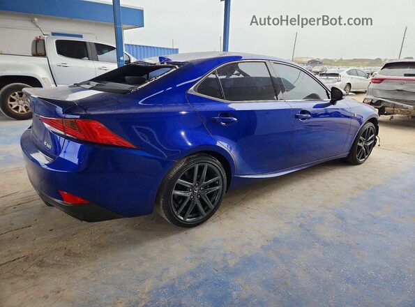 JTHGA1D20L5102174 2020 LEXUS IS Blue Rear right