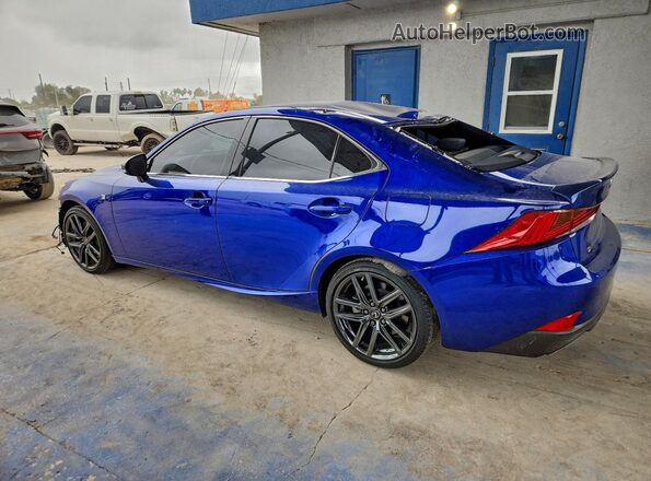 JTHGA1D20L5102174 2020 LEXUS IS Blue Rear left