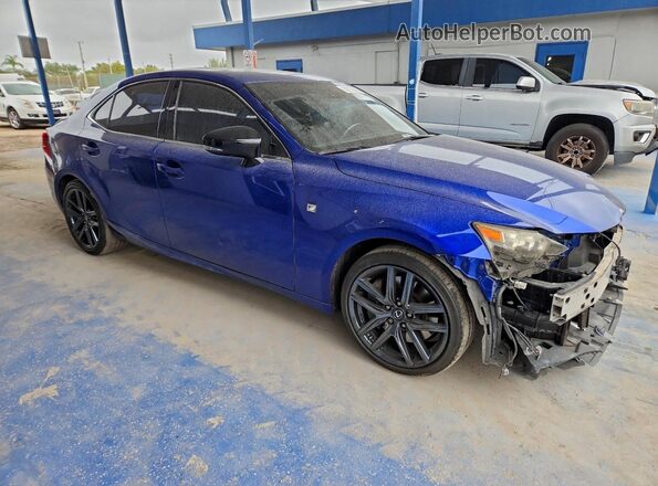 JTHGA1D20L5102174 2020 LEXUS IS Blue Front right