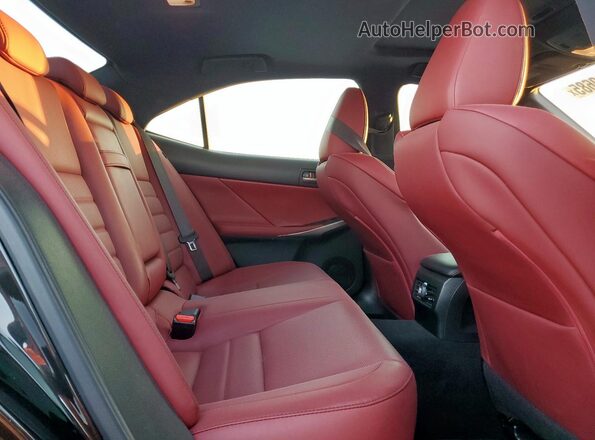JTHGA1D21L5103785 2020 LEXUS IS Black Вид задніх сидінь