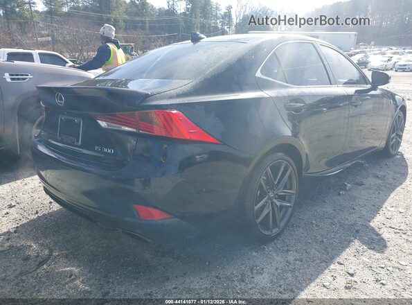 JTHGA1D23L5106638 2020 LEXUS IS 300 Black Tył prawy