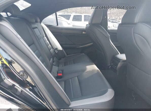 JTHGA1D23L5106638 2020 LEXUS IS 300 Black Widok naklejki z numerem VIN