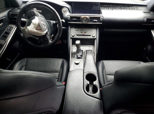 JTHGA1D24L5104932 2020 LEXUS IS Gray Vista del salpicadero