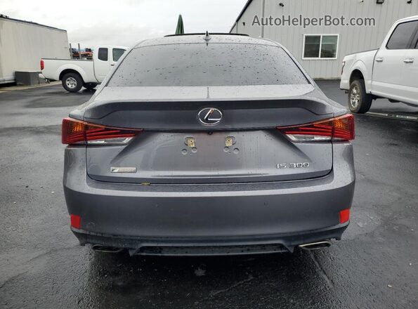 JTHGA1D24L5104932 2020 LEXUS IS Gray Vista trasera