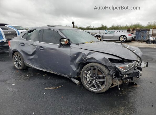 JTHGA1D24L5104932 2020 LEXUS IS Gray Delantero derecho