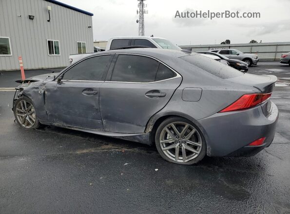 JTHGA1D24L5104932 2020 LEXUS IS Gray Trasero izquierdo
