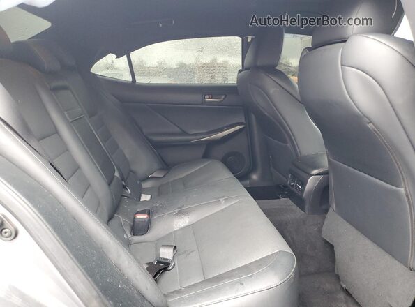 JTHGA1D24L5104932 2020 LEXUS IS Gray Vista de los asientos traseros