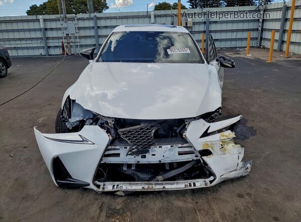 JTHGA1D28L5104111 2020 LEXUS IS White Widok z przodu