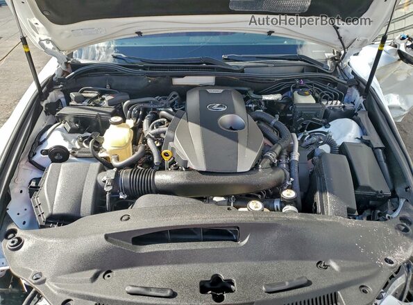 JTHGA1D28L5104111 2020 LEXUS IS White Widok wnętrza z tyłu