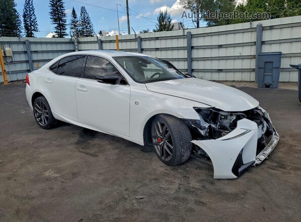 JTHGA1D28L5104111 2020 LEXUS IS White Przód prawy