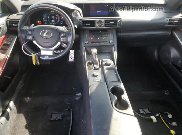 JTHGA1D29L5109043 2020 LEXUS IS Black Widok deski rozdzielczej