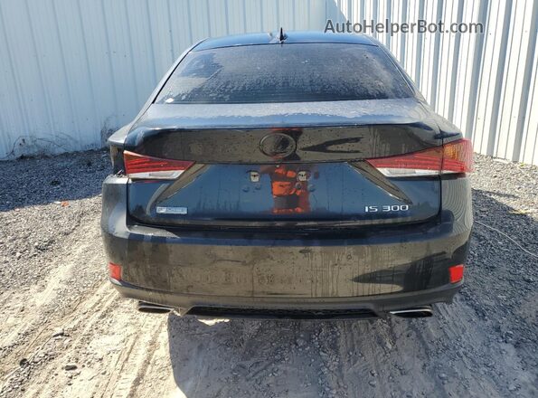 JTHGA1D29L5109043 2020 LEXUS IS Black Widok z tyłu