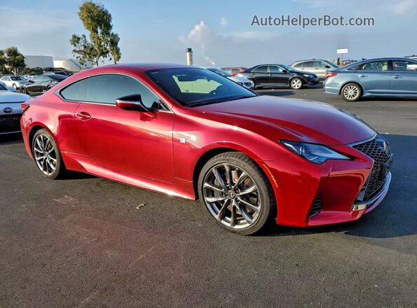 JTHGA5BC6N5011920 2022 LEXUS RC Red Առջևի աջ