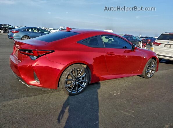 JTHGA5BC6N5011920 2022 LEXUS RC Red Հետևի աջ