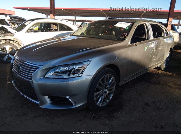 JTHGL1EF8H5057861 2017 LEXUS LS 460 Gray Front left
