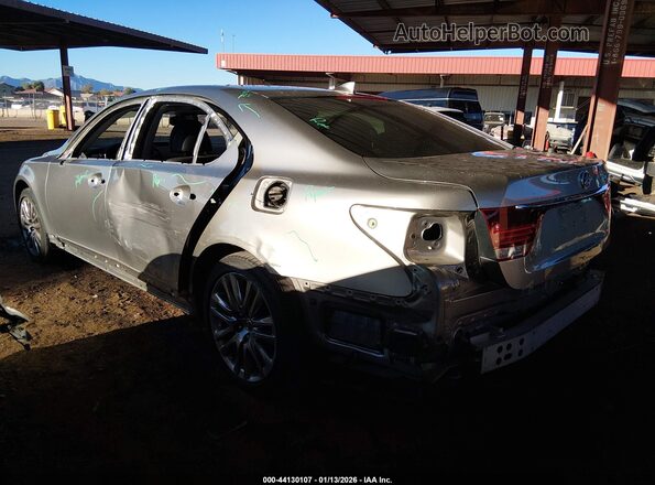 JTHGL1EF8H5057861 2017 LEXUS LS 460 Gray Rear left