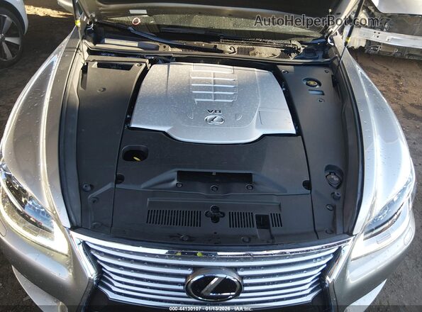 JTHGL1EF8H5057861 2017 LEXUS LS 460 Gray Rear view