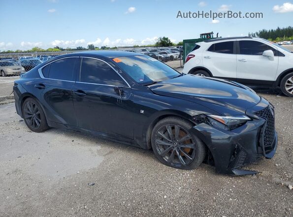 JTHGZ1B20M5042460 2021 LEXUS IS Черный Передняя правая четверть